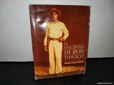 Portada de la novela El discípulo de Don Tinoco, de Andrés Zuno Llamas